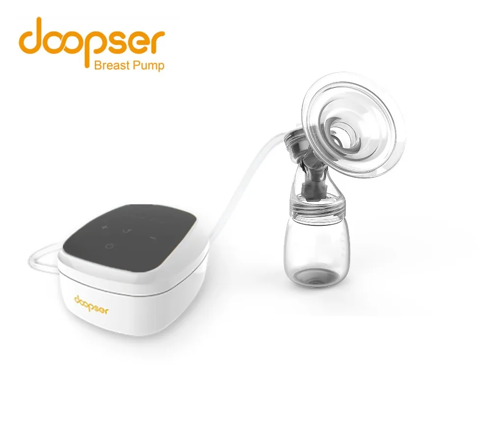 Doopser один Электрический молокоотсос с молочной бутылкой светодиодный USB 5 уровень младенческой USB Детские молокоотсосы с массажным грудным вскармливанием