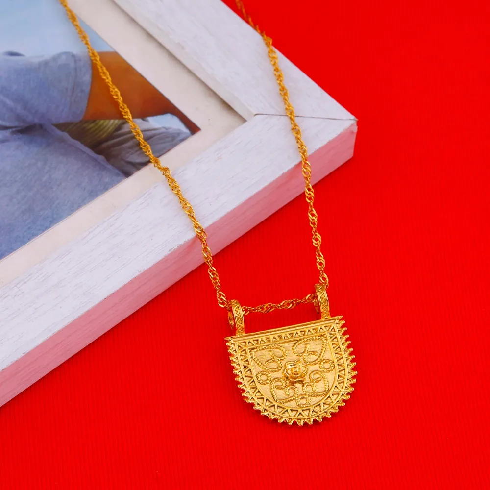 Женское ожерелье с подвеской в виде эфиопского Креста| |