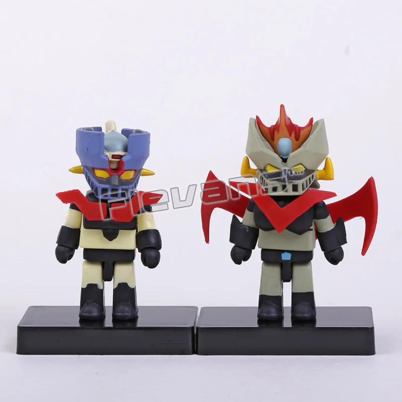 Аниме мультфильм мазингер Z мини ПВХ Фигурки коллекционные игрушки 2-pack 8 см