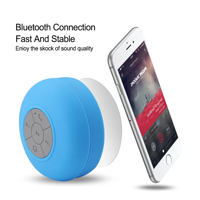 Мини Bluetooth Динамик Портативный громкой связи гарнитура для водонепроницаемые