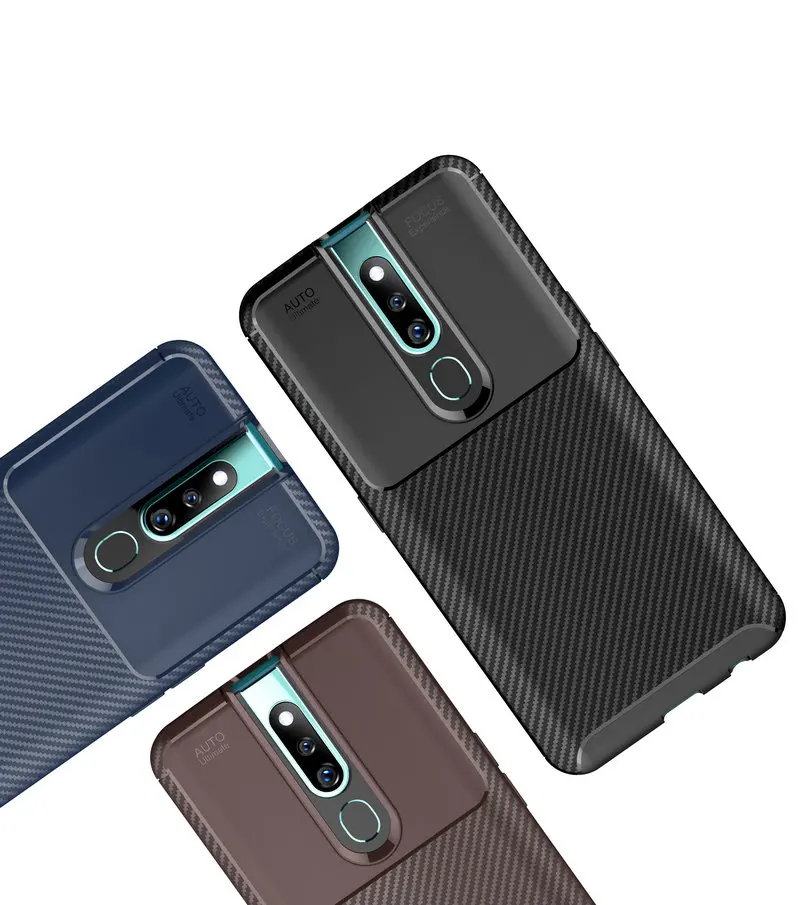Винтажный деловой Мягкий ТПУ чехол для Oppo F11 Pro Ударопрочный силиконовый F9 F7 из