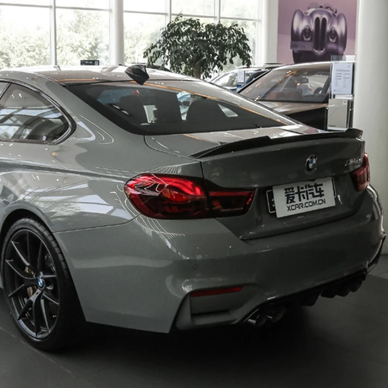 Задний спойлер для грузовика из углеродного волокна в стиле CS BMW M4 Coupe F82 F32