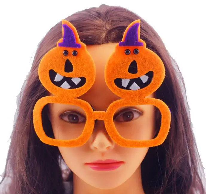 

Halloween Zombie Skull Pumpkin Glasses Party Fancy Dress Up joke funny glasses masquerade ornament Club bar KTV Props hot favors