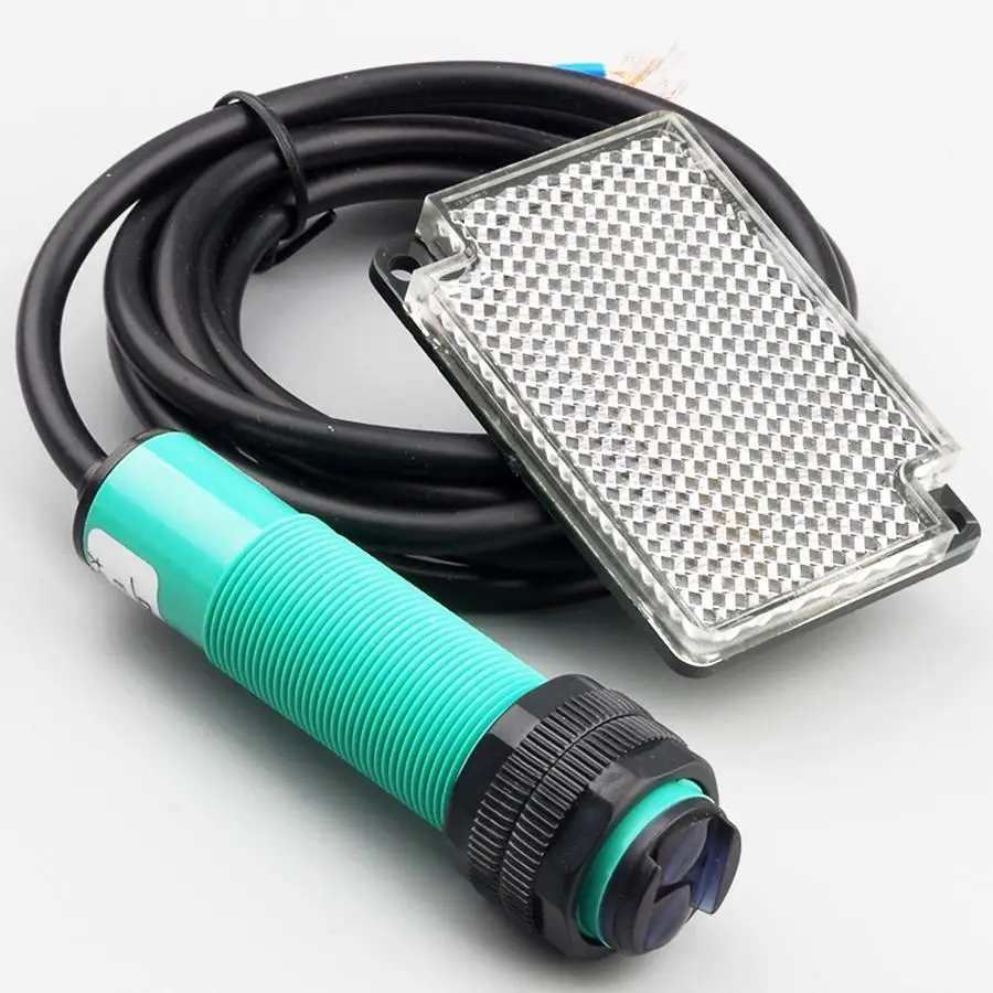 10-300CM 90-250V AC N/O E3F-R2Y1 Photoelectric Switch Infrared Proximity Sensor Inductive With Reflector Board | Обустройство дома