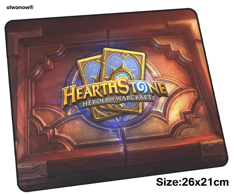 Коврик для мыши Hearthstone 26x21 см игровой коврик большой геймеров мультяшный