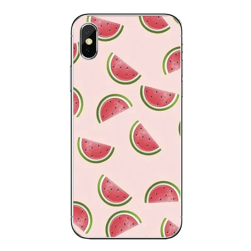 Phone Cover Cartoon Watermelon Fruit Summer Pattern Collage For Huawei P20 Lite Nova 2i 3i 3 GR3 Y6 Pro Y7 Y8 Y9 Prime 2018 2019 |