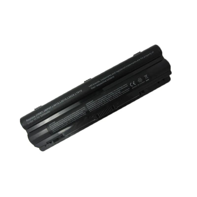 Аккумулятор для ноутбука Dell XPS 14 15 17 L401x L501x L502x L701x L702x 312 1127 J70W7 JWPHF R795X
