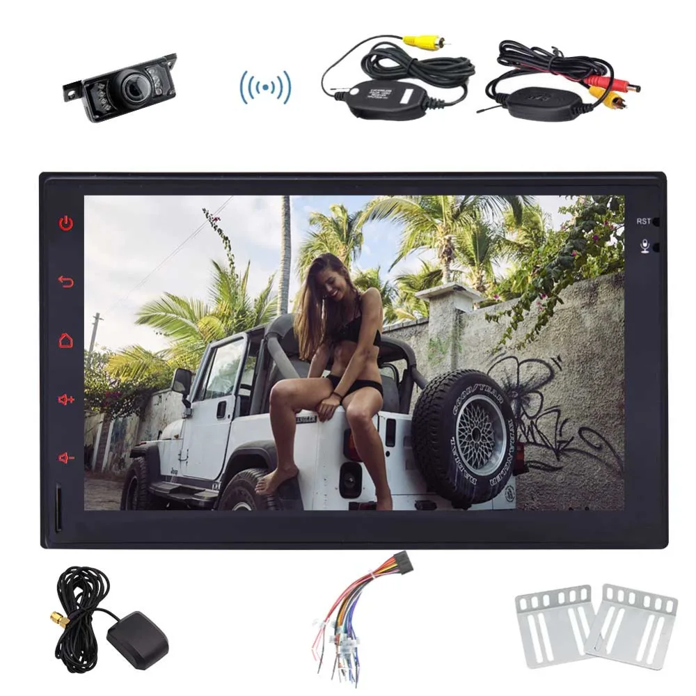 Eincar 7 ''автомобильный стерео Android 1 Quad Core double din gps в тире навигации автомобильное