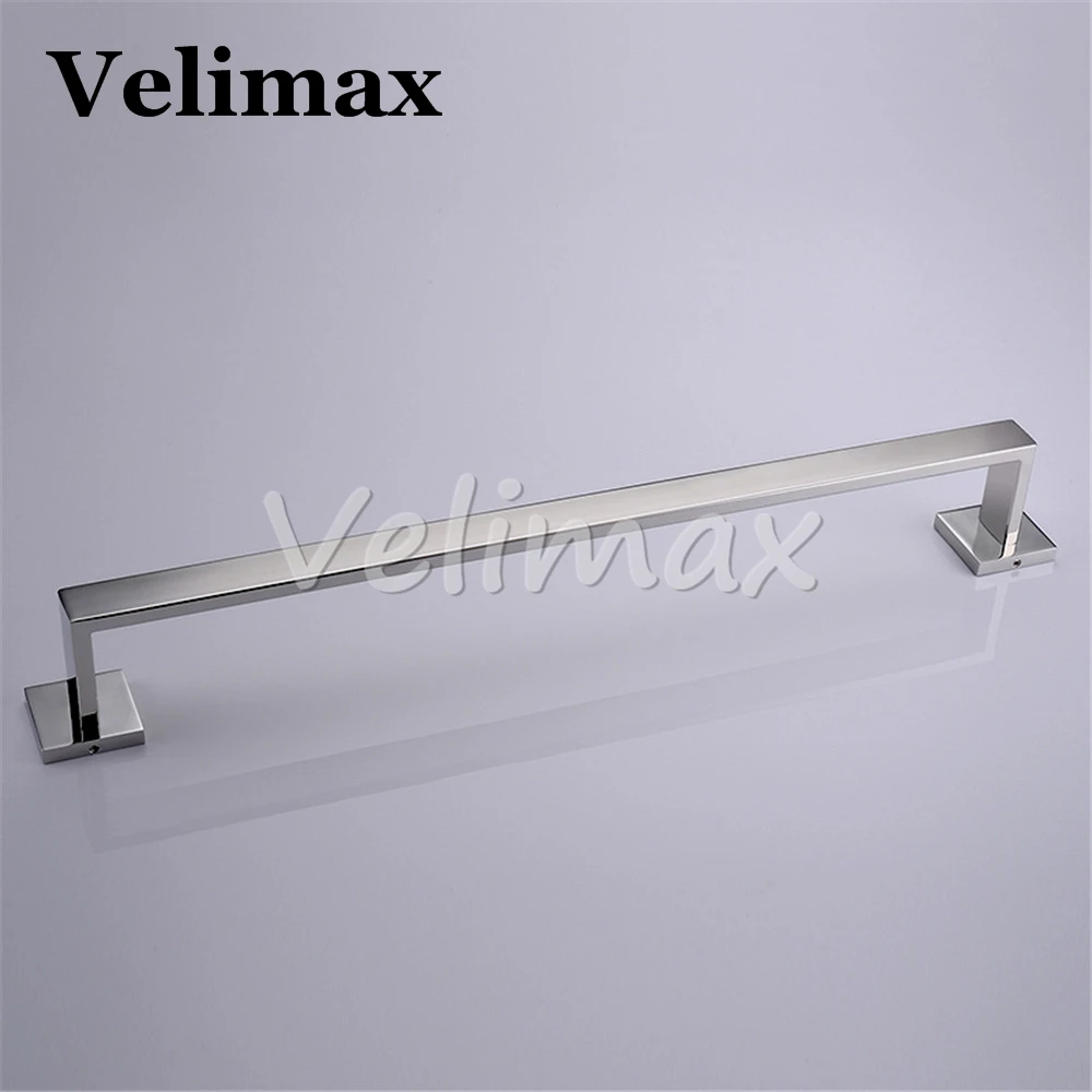 Velimax SUS304 Нержавеющая сталь Полотенца бар один Бар Современный направляющей для