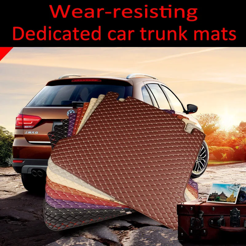 

Custom car Trunk mats for Mazda 2 3 Axela 6 8 5D CX5 CX-5 CX7 case carpet heavy duty anti slip perfect rugs liners