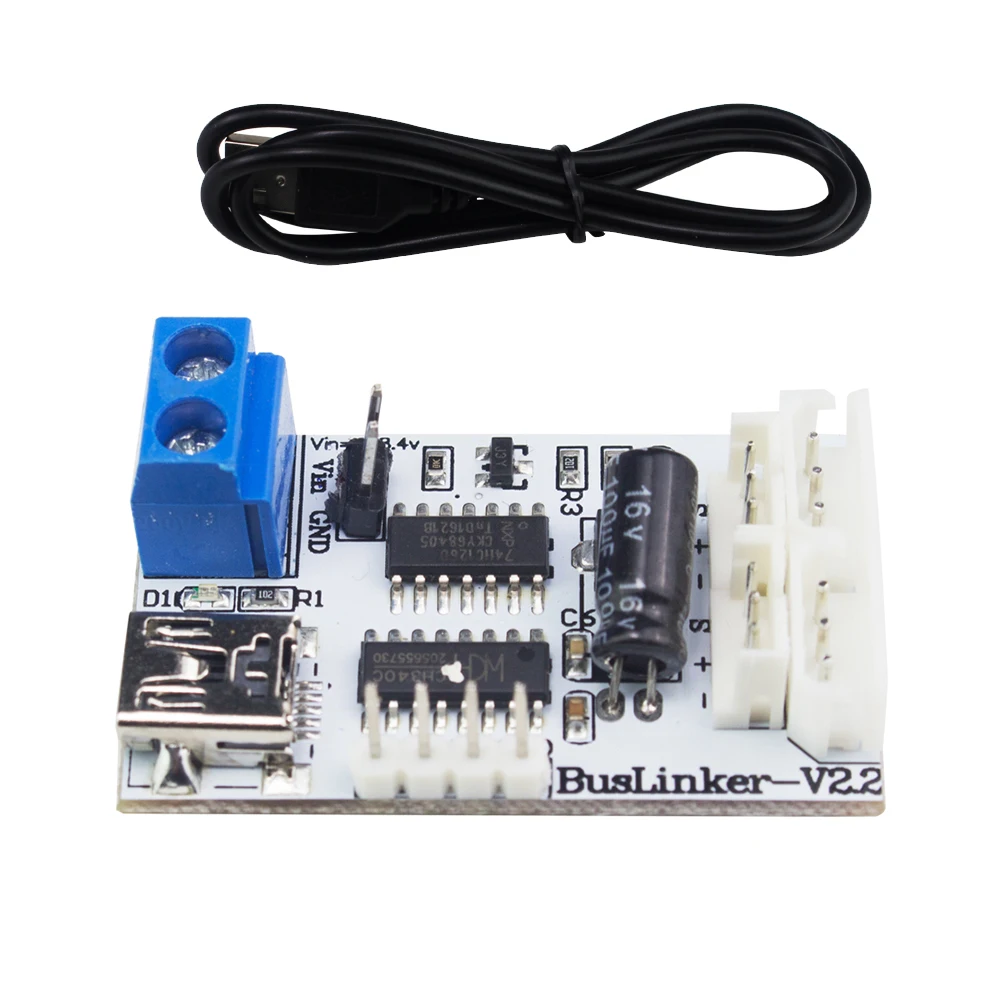 Шина Linker TTL/USB плата отладки LX 16A шина Серводвигатель контрольная Плата USB кабель RC