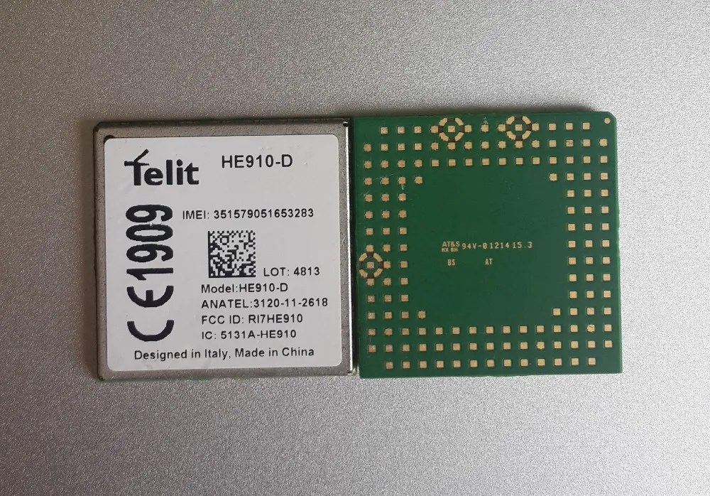 Новый оригинальный дистрибьютор UMTS HSPA + модуль Telit HE910-D HE910 LGA в наличии 100% |