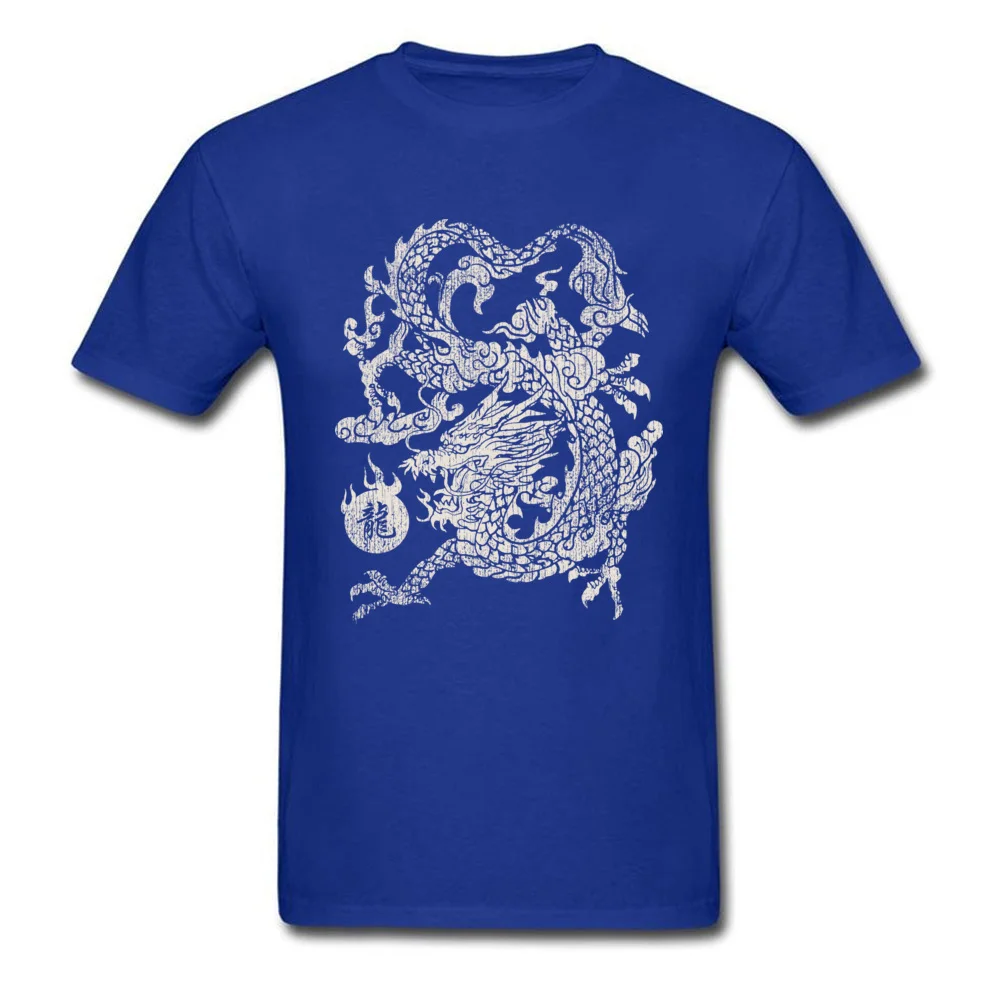 2018 модная футболка с принтом китайского дракона и солнца мужские черно белые