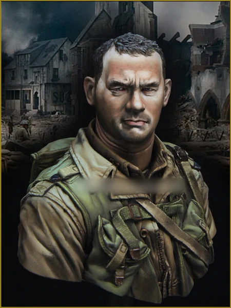 [Tuskmodel] 1:10 Смола Бюст Модель комплект WW2|resin model kits|model kitresin bust |