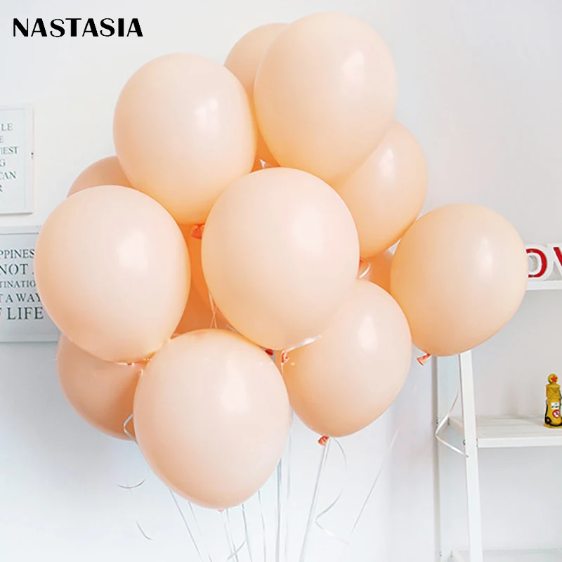 

Воздушный шар NASTASIA, латексный, абрикосовый, 10 шт./лот, 12 дюймов, 2,8 г
