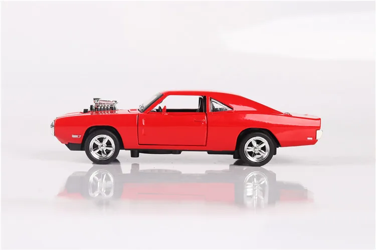 1/32 Diecasts& игрушечные транспортные средства Форсаж Dodge модель автомобиля со звуком и светом коллекция автомобиля игрушки для мальчика Детский подарок