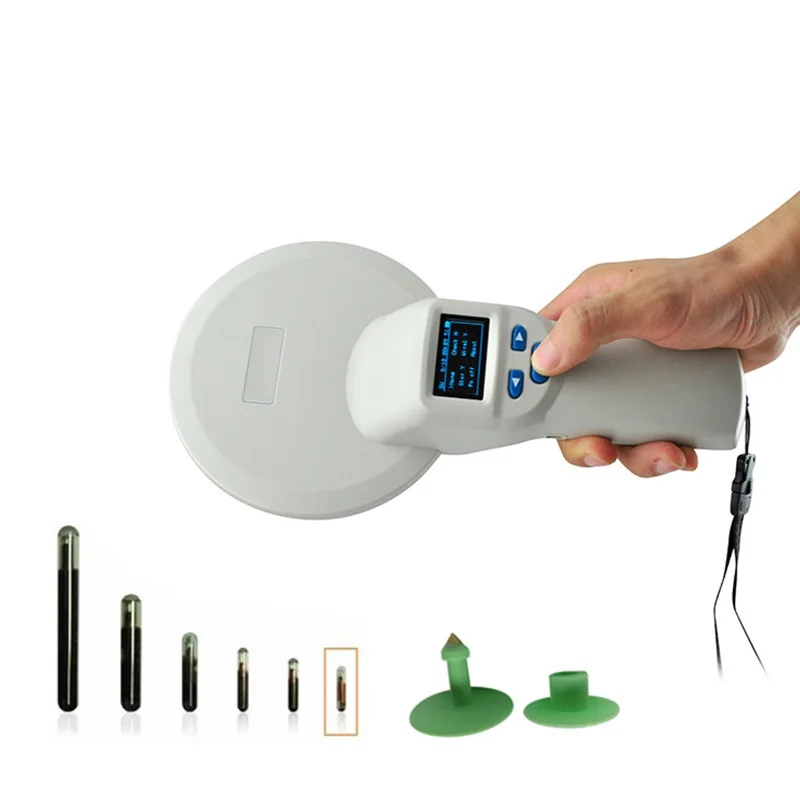 Портативный 134 2 кГц RFID животное микрочип тег reader | Безопасность и защита