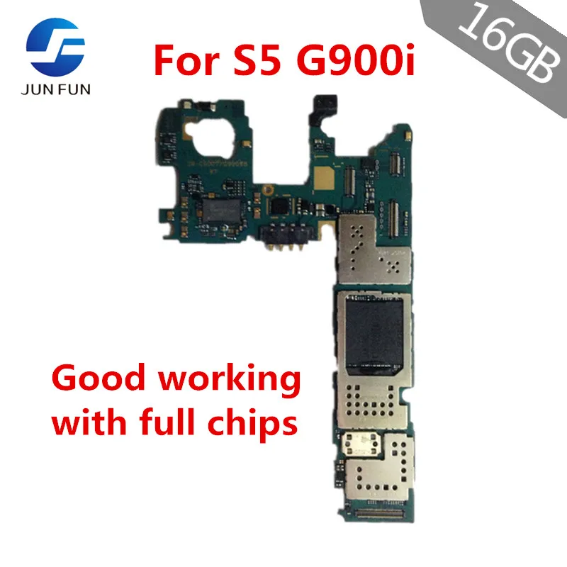 Материнская плата JUN FUN 16 ГБ европейская версия для Samsung Galaxy S5 G900I разблокированная