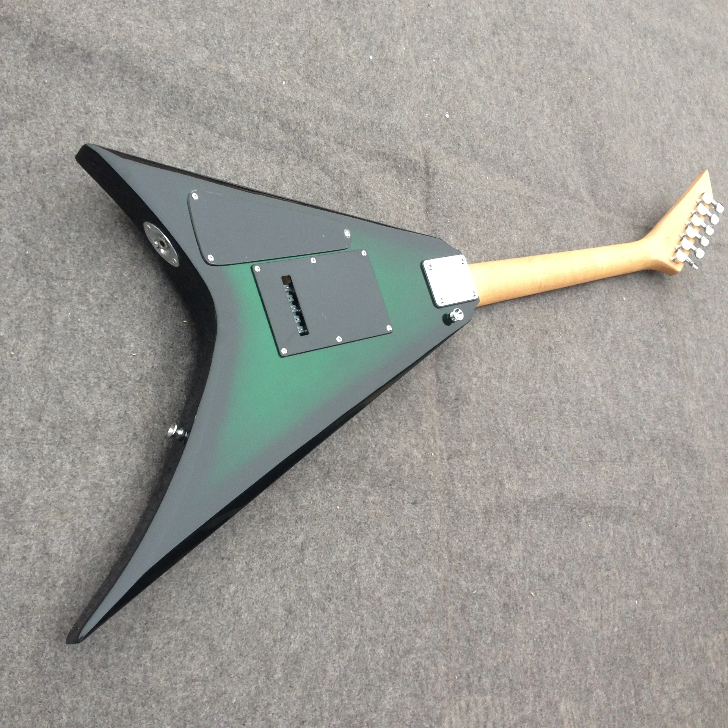 Electric guitar V GRS Chrome hardware Mahogany body Floydrose tremolo Accept any color production wholesale | Спорт и развлечения