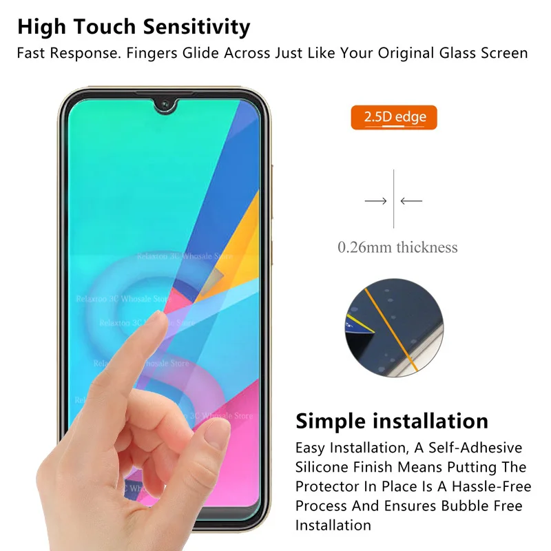 2 шт./лот Защитное стекло для huawei honor 8s Закаленное стекло для huawei y5 5,71 KSE-LX9 KSE LX9 на y 5 5y s 8 8s защитная пленка