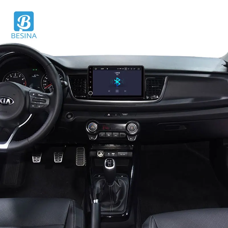 Автомобильный DVD плеер Besina 9 дюймов Android 0 для KIA RIO 2017 2018 GPS навигация мультимедиа 2