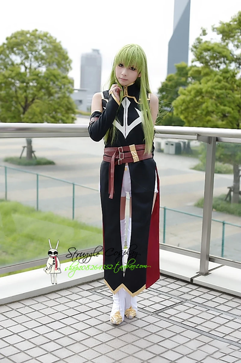 Аниме код Geass королева СС Косплей Костюм Хэллоуин Карнавал ведьма черная