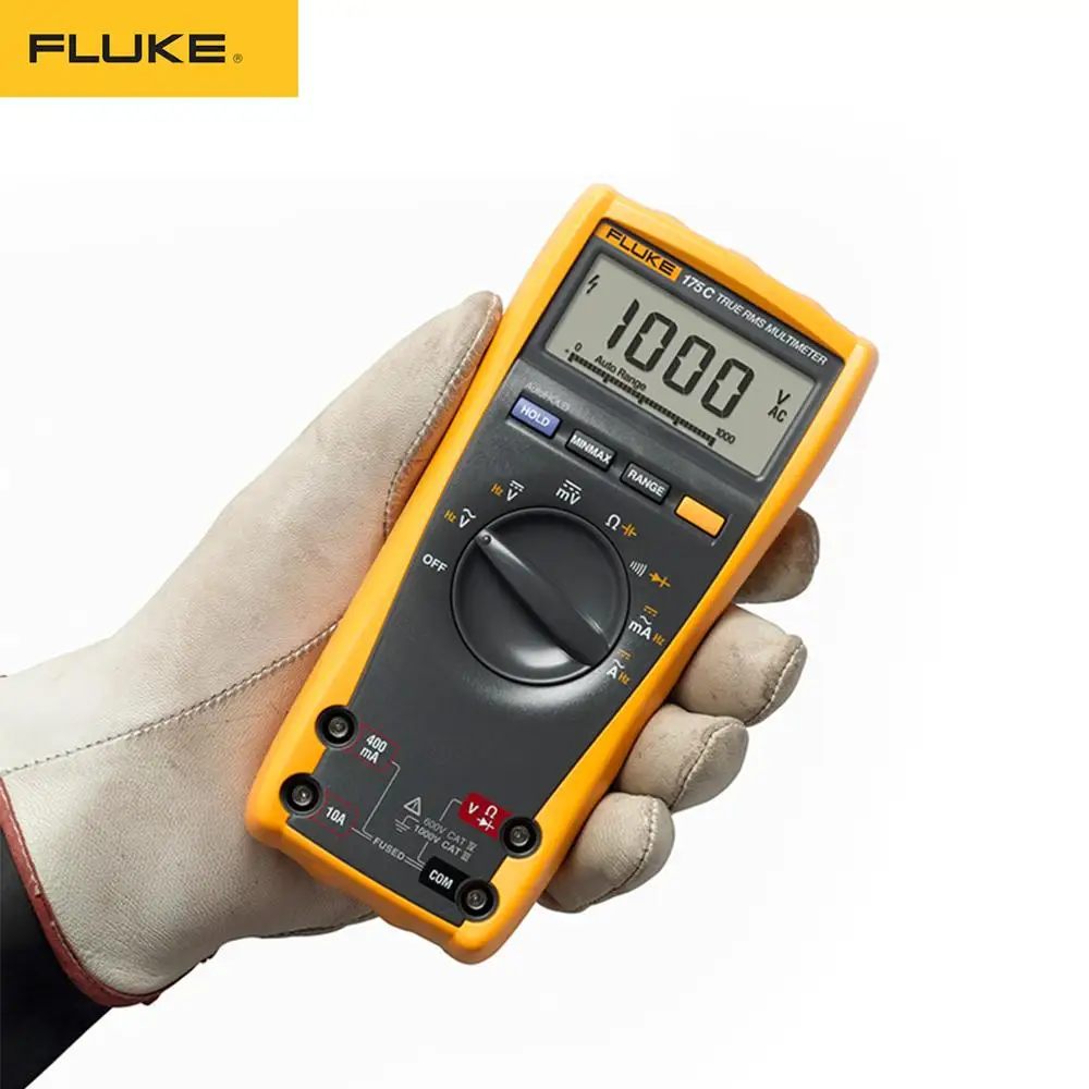 Цифровой мультиметр Fluke 175 175C измеритель напряжения емкости частоты