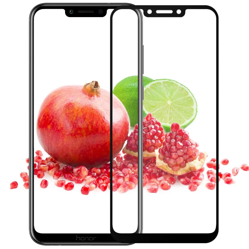Закаленное 3d стекло для Huawei Honor Play защитная пленка на весь экран 2 шт.|Защитные