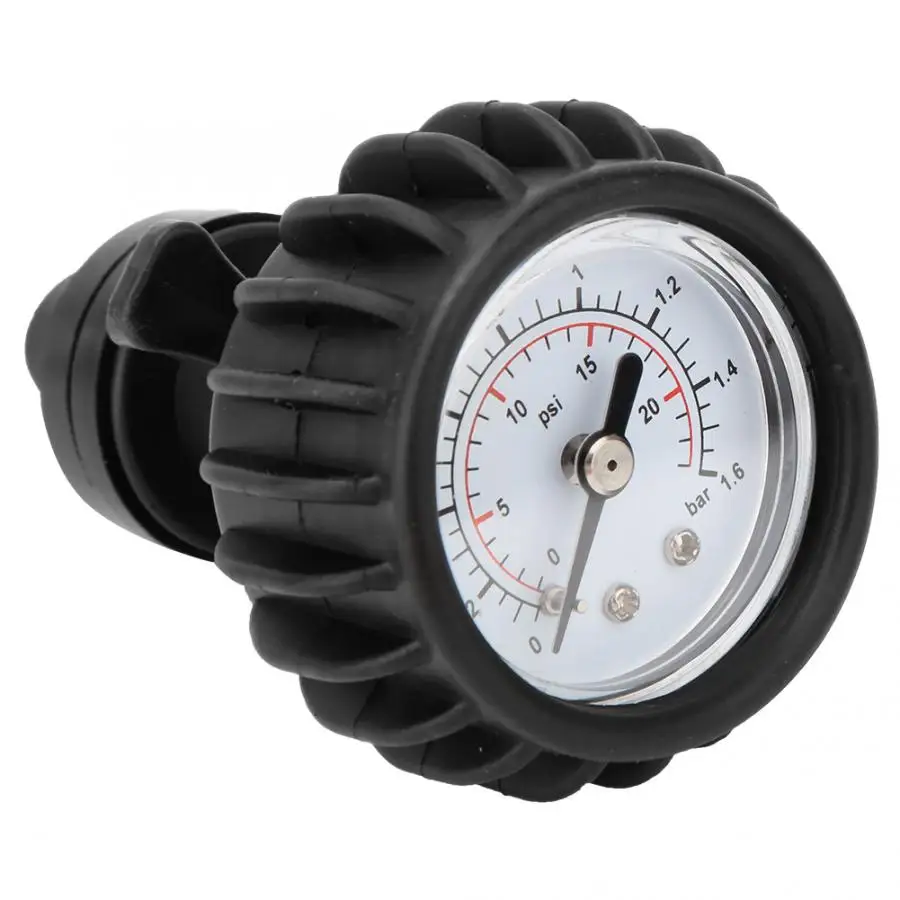 25PSI 1.6BAR мини Каяк Лодка барометр насос Воздушный манометр клапан Адаптер для