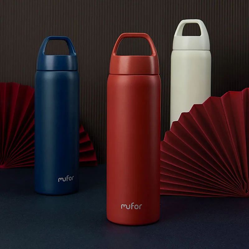 Новая Вакуумная бутылка Xiaomi Mufor 480 мл Термос нержавеющая сталь вакуумная колба