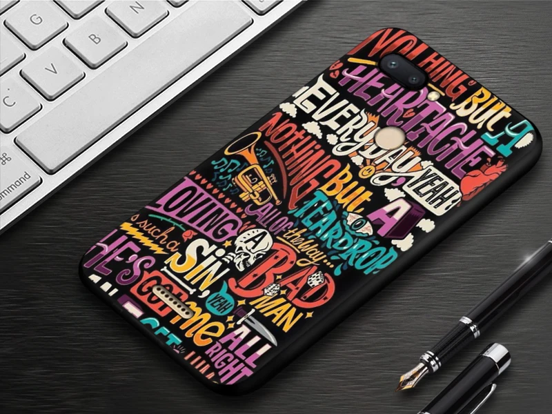 Чехол EiiMoo Funda для Xiaomi Redmi 6, чехол для Xiaomi Redmi 6A, силиконовый чехол для задней панели телефона Xaomi Redmi 6 6A, мягкий чехол из ТПУ