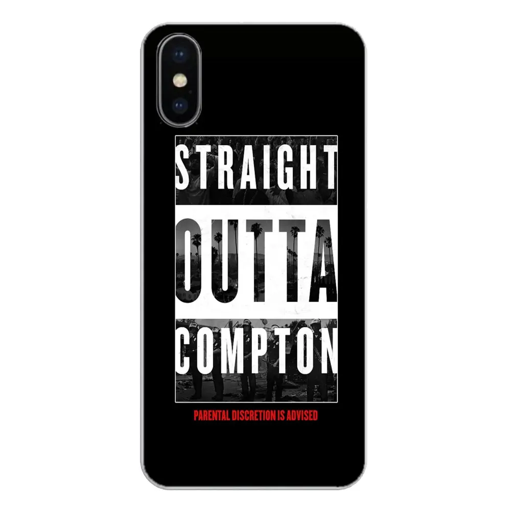 Straight Outta Compton NWA Art Poster Silicone Phone Case Covers For Xiaomi Redmi 4X S2 3S Note 3 4 5 6 6A Por Pocophone F1 Mi |