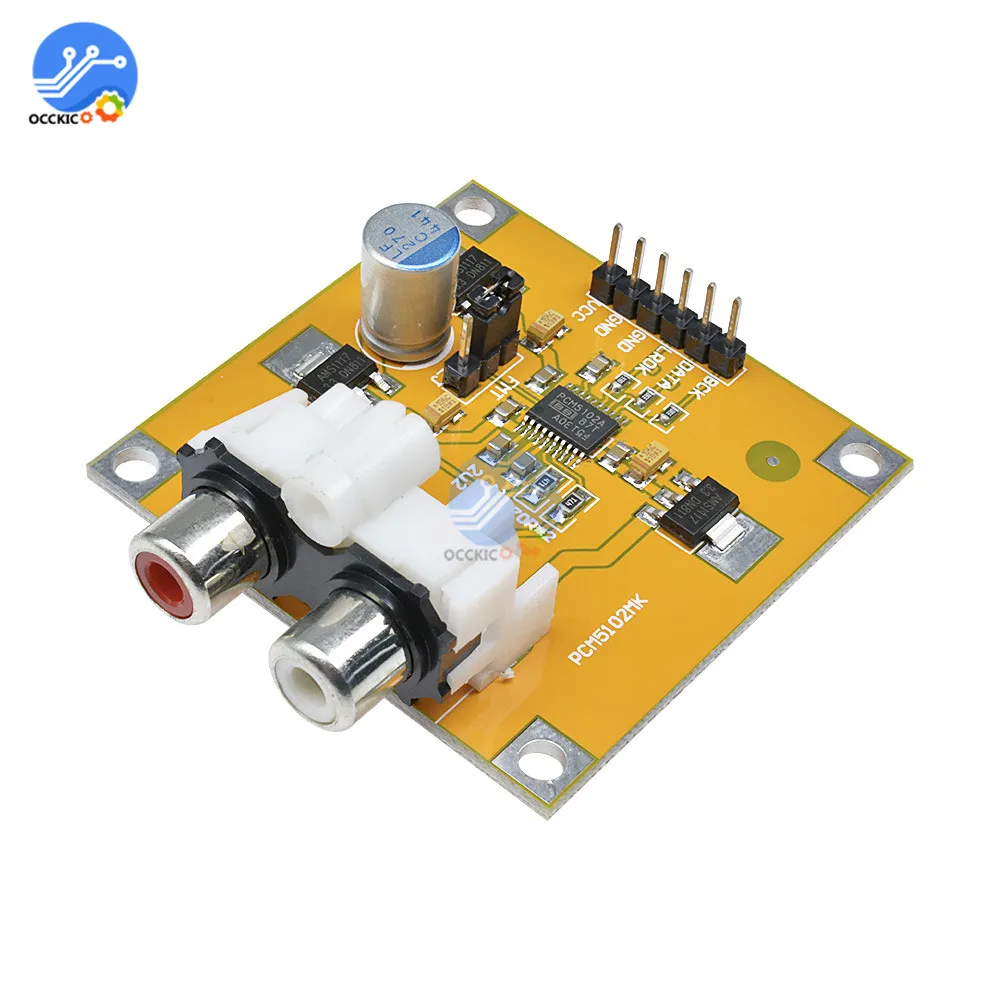 Плата ЦАП PCM5102 анализатор аудиоспектра I2S плеер за пределами ES9023 для Raspberry Pi DAC|ЦАП|