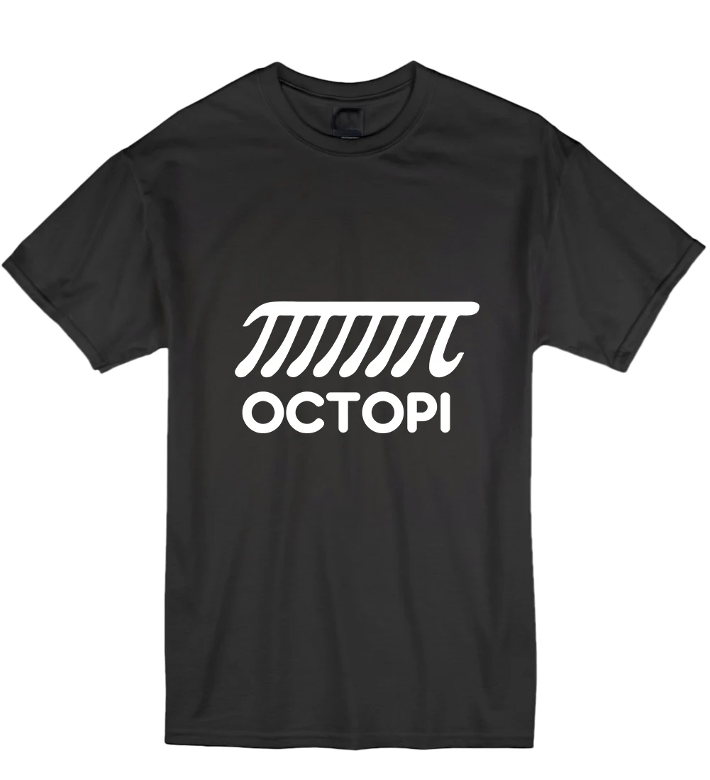 2019 смешная хипстерская футболка Octopus Pi для мужчин и женщин | Мужская одежда