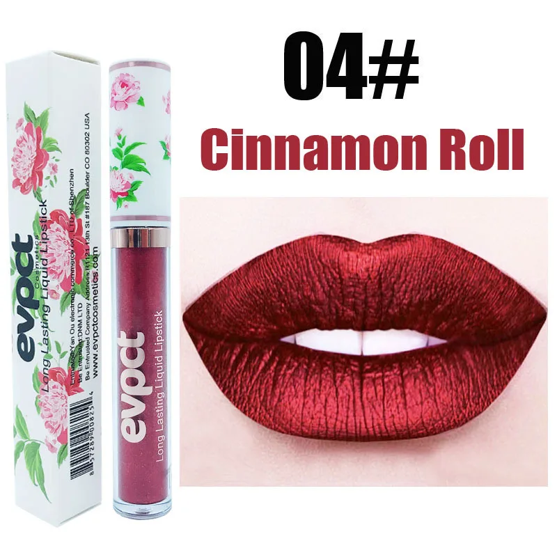 Водостойкая долговечная Матовая жидкая губная помада для губ глазурь