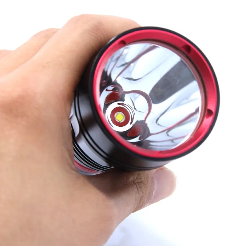3800LM XM L2 U2 LED погружение 100 м Водонепроницаемый подводный фонарик для дайвинга