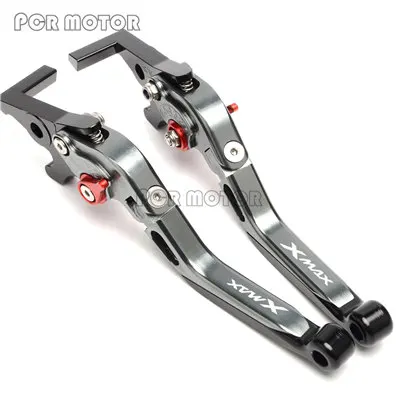 Titanium Мотоциклетные тормоза для Yamaha XMAX 300 X-MAX 300- CNC рычаги тормозного сцепления xmax300 - Цвет: Titanium