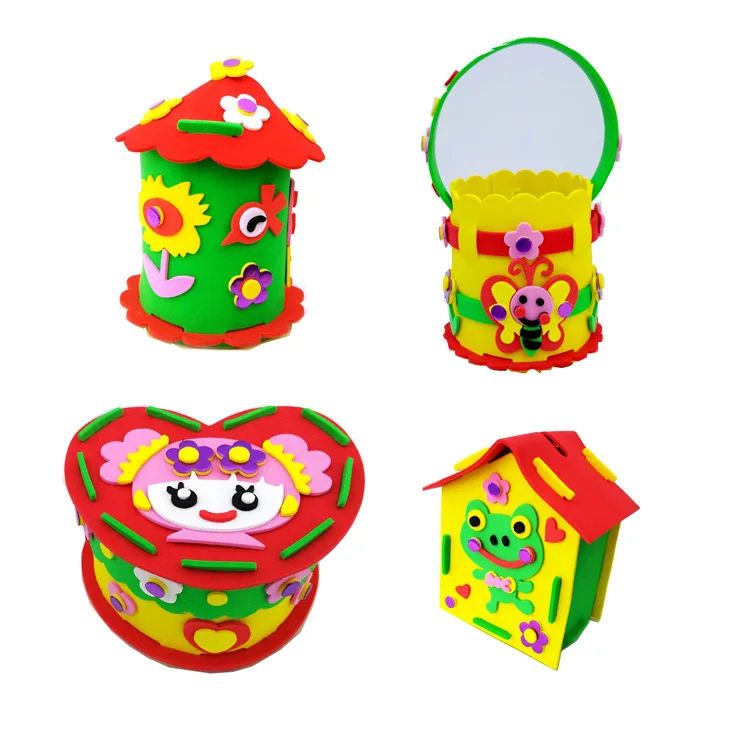 5 шт. Детские 3D пазлы копилки из ЭВА|toy truck for sale|box toytoy packaging box |