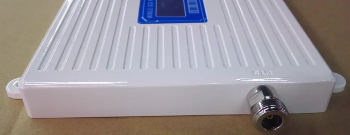 Новый Белый LCD GSM 850MHz CDMA DCS 1800MHz усилитель сигнала мобильного телефона 2G 4G FDD LTE 850