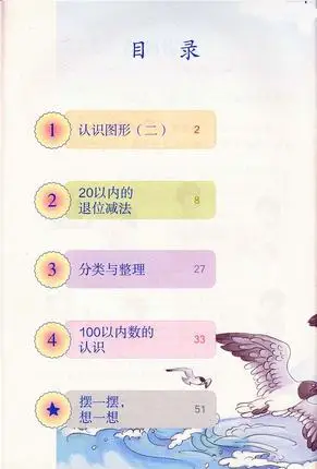 Китайские школьные книги учебники для начальной школы 1 класс книга 2 дети