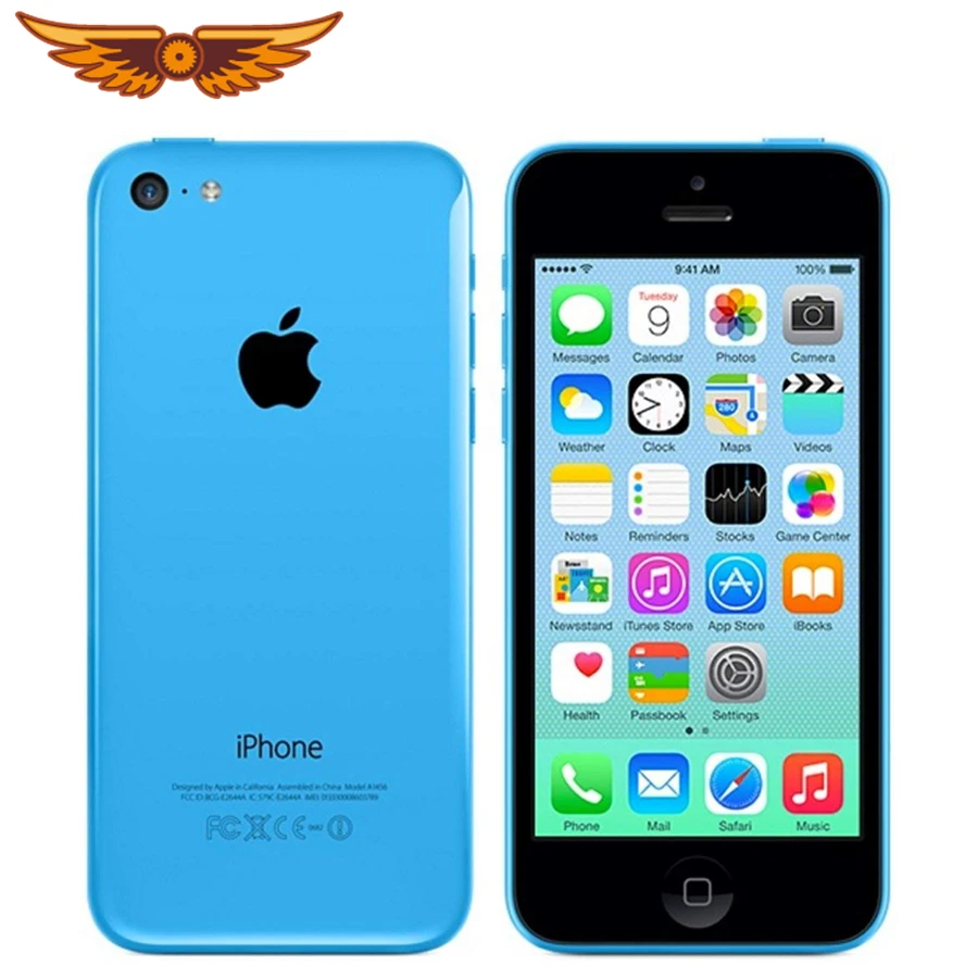 Разблокированный Apple iPhone 5C ips 4,0 ''Dual Core 1 Гб Оперативная память 8/16/32 ГБ флэш-памяти, Встроенная память 8MP WCDMA gps WI-FI IOS используется для смартфона