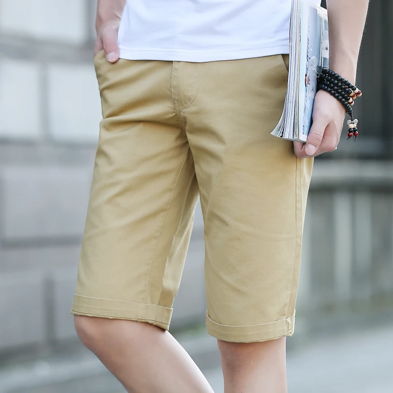 Мужские шорты 2016 летние модные мужские Шорты повседневные хлопковые тонкие