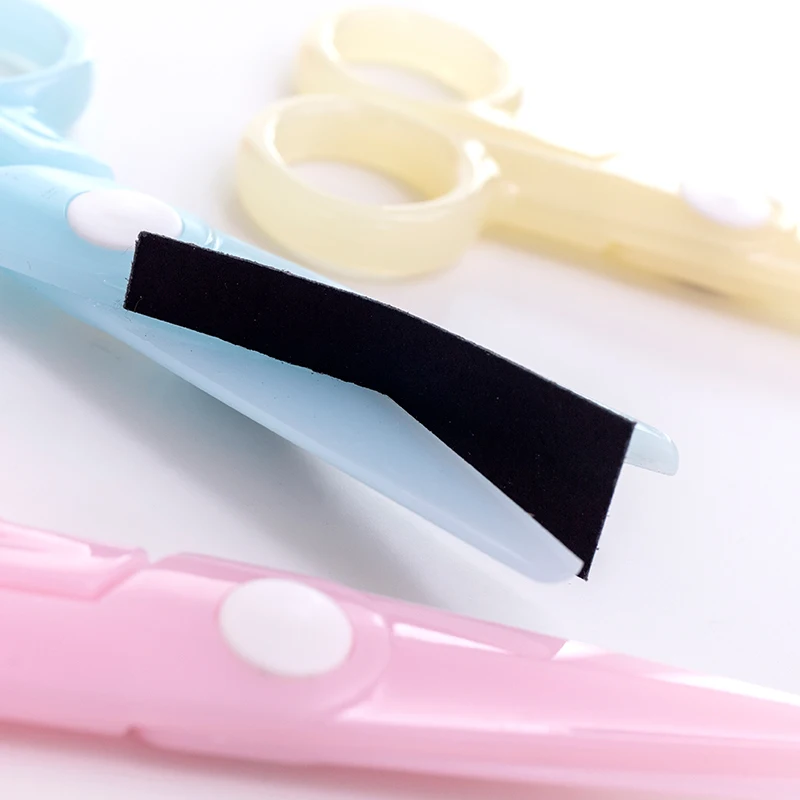JIANWU MUJI стиль макароны конфеты цвет акриловые ножницы художественные руки для