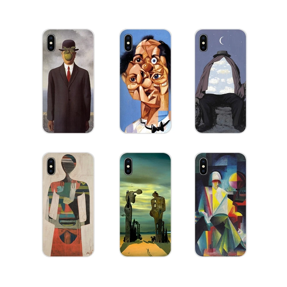 Rene Magritte Paul Klee для Xiaomi Redmi Note 6A MI8 Pro S2 A2 Lite Se MIx 1 Max 2 3 Oneplus 6T прозрачный чехол из