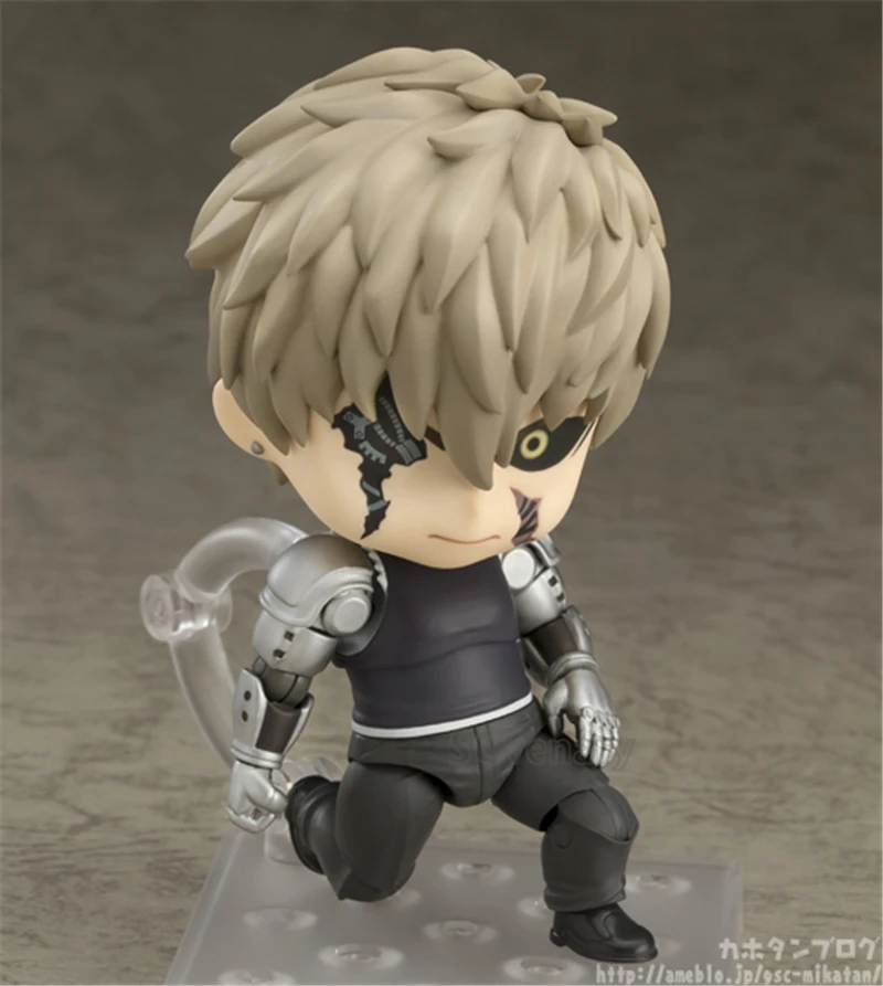 One Punch Man Genos Super Movable Edltion 645 PVC Action Figure Collectible Model Christmas Gift 4&quot10cm | Игрушки и хобби