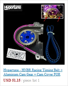 Hypertune-(одна пара) Регулируемый кулачковый шкив cam Gears Kit для Suzuki Swift GTI G13B(синий, красный, фиолетовый, черный) HT6543