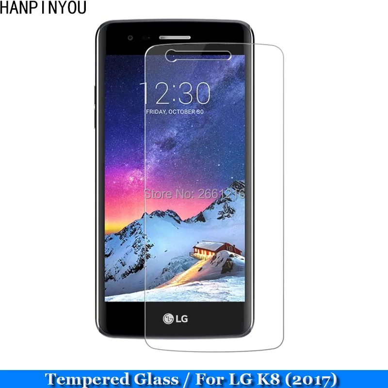 

Закаленное стекло 9H 2.5D для LG K8 2017, Премиум Защитная пленка для экрана LG K8 (2017) X300 M200N 5,0"