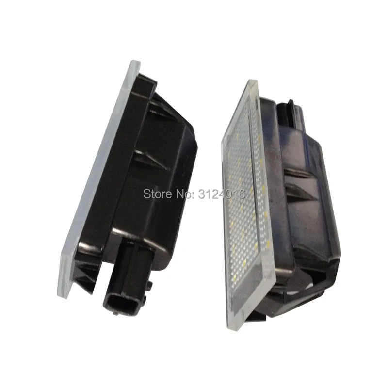 2 шт. x dahosun светодиодный светильник номерного знака для Renault Modus/ Grand Modus / Scenic II 5D III