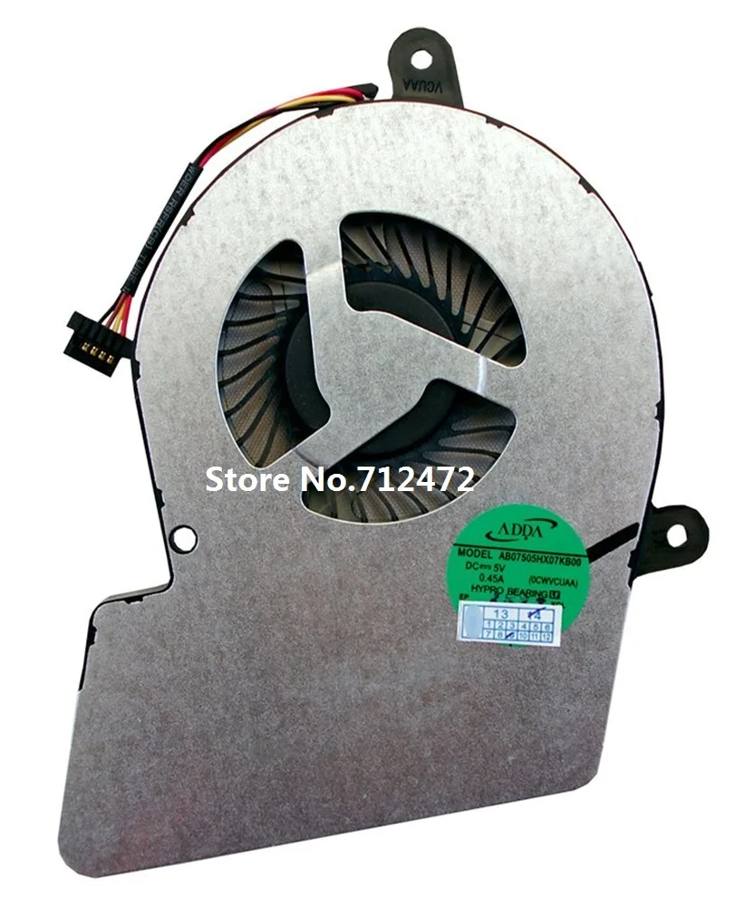 

SSEA New CPU Cooling Fan for Toshiba Satellite U900 U940 U945 Series AB07505HX07KB00 DC28000C6A0