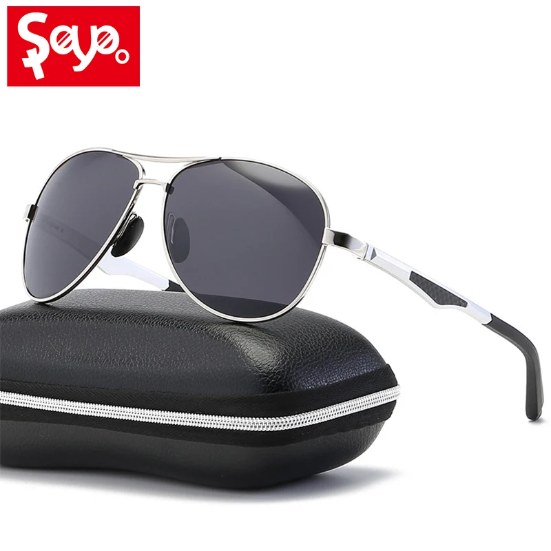 SAYLAYO классический Для мужчин Поляризованные солнцезащитные очки для женщин